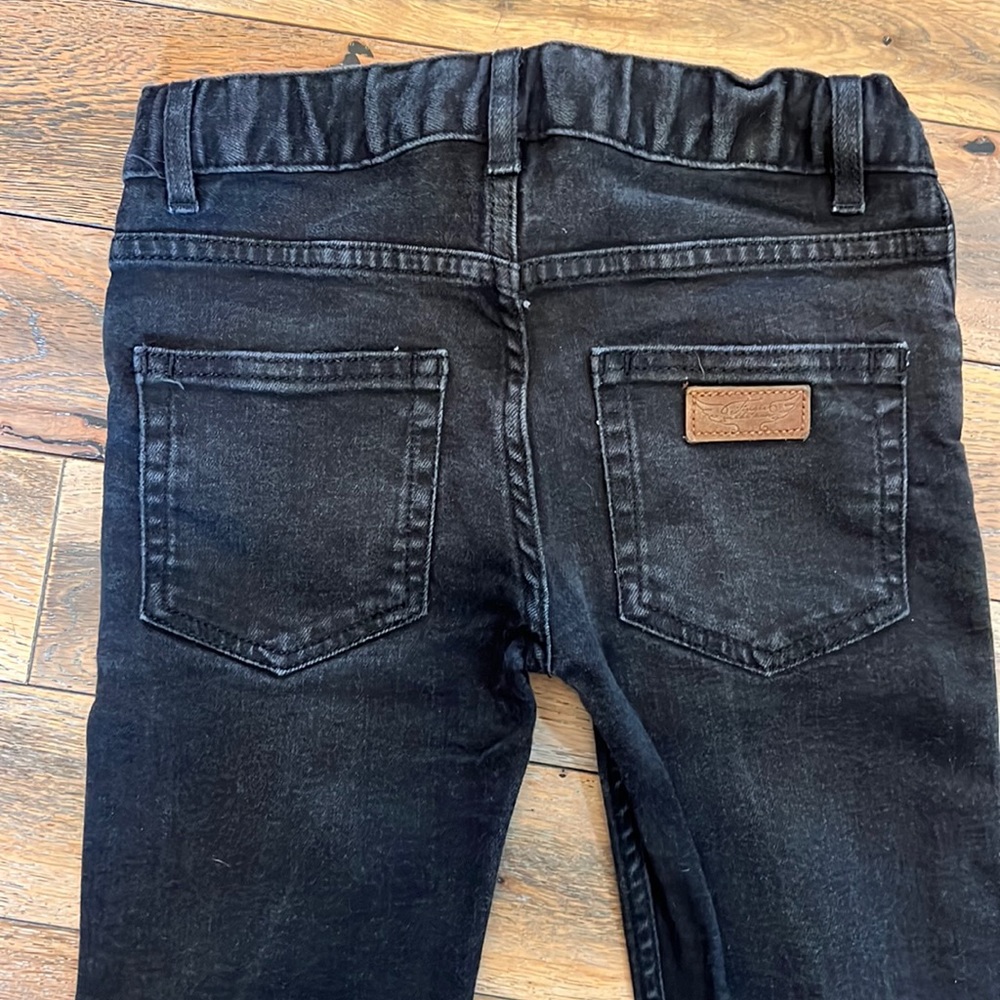 Finger In The Nose washed out Black denim jeans